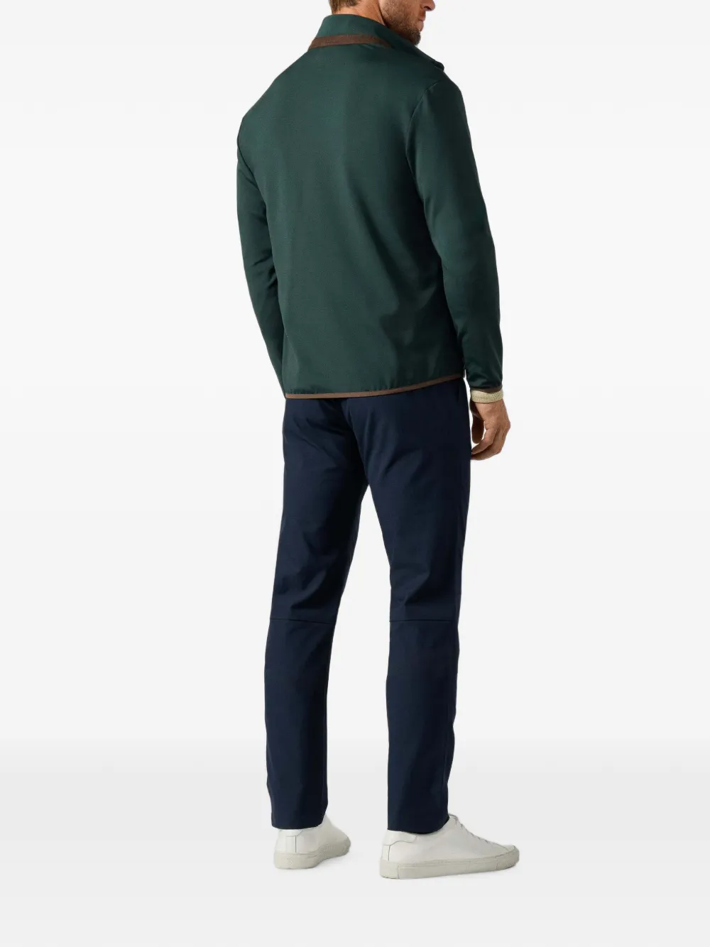 Hackett London Jack met rits Groen