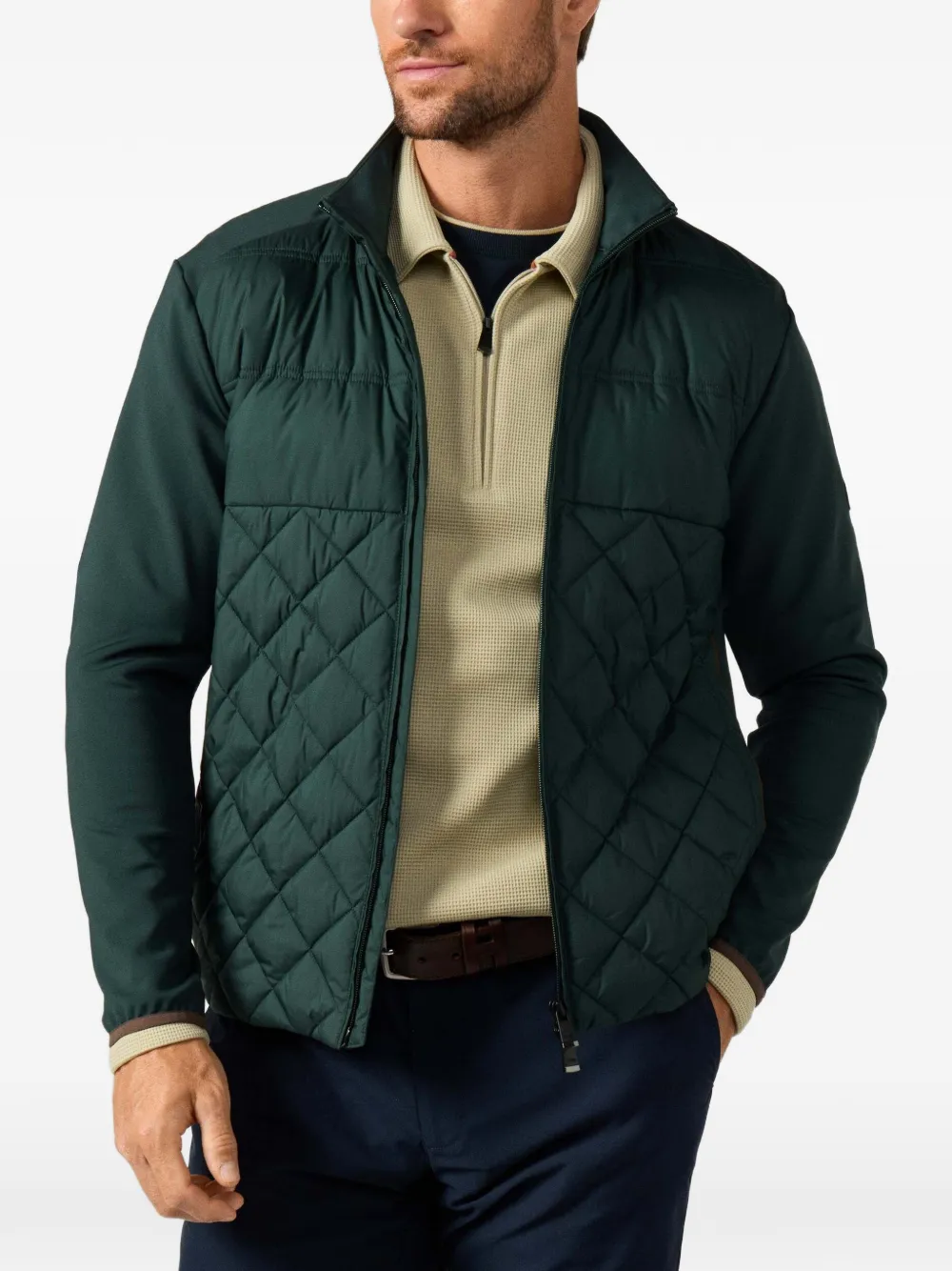 Hackett London Jack met rits Groen