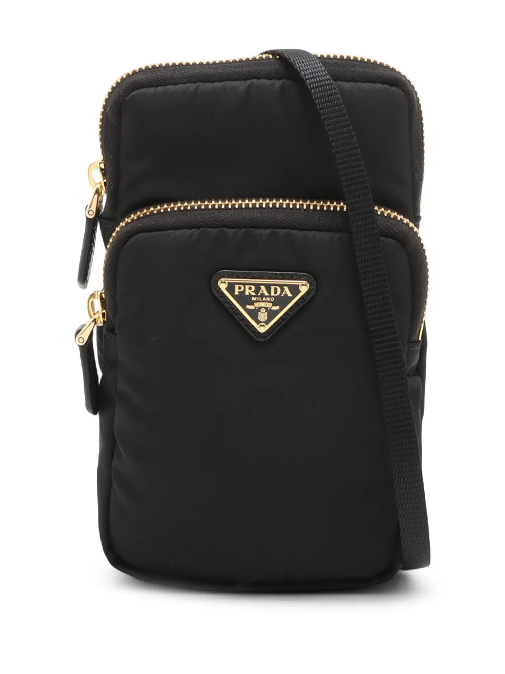Prada Pre-Owned 2013-2026 Tessuto Phone Holder crossbody bag - Schwarz