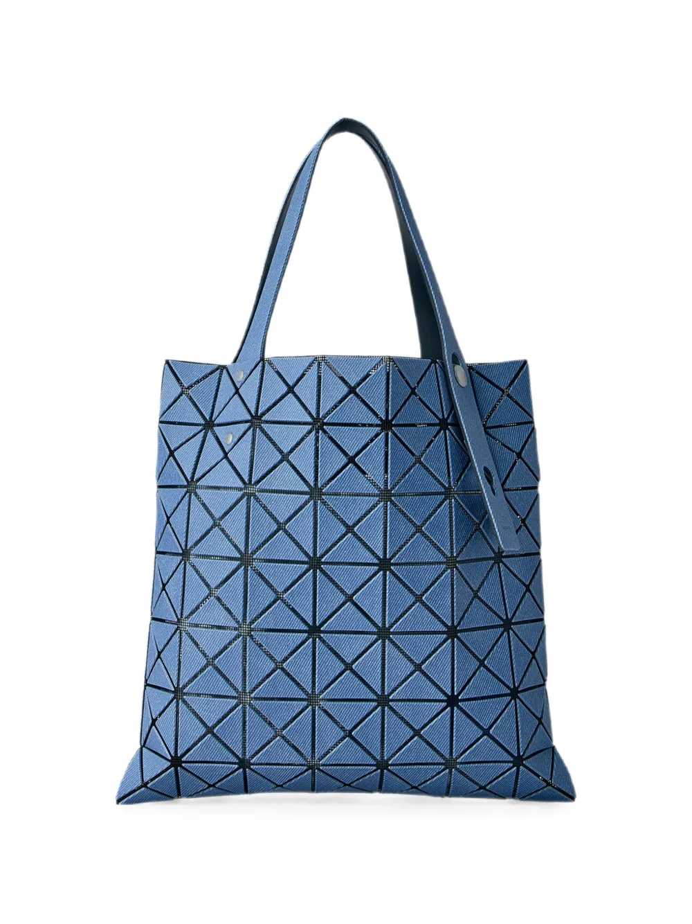 Bao Issey Miyake Prism denim shopper met geometrische vlakken Blauw