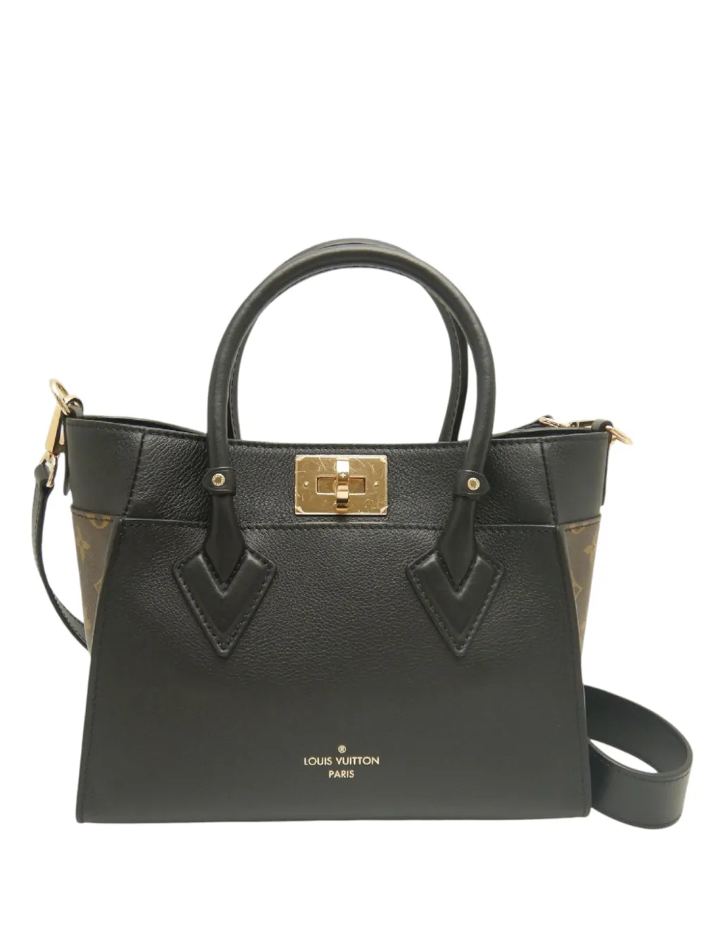 Louis Vuitton Pre-Owned 2021-2026 Monogram On My Side PM satchel - Schwarz