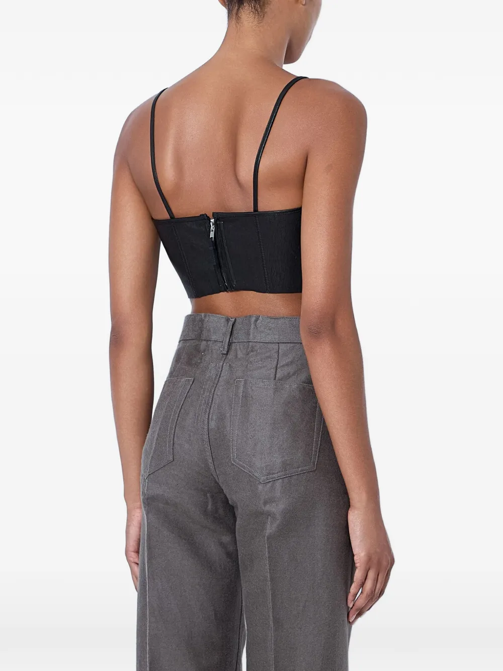 Rick Owens Top met V-hals Zwart