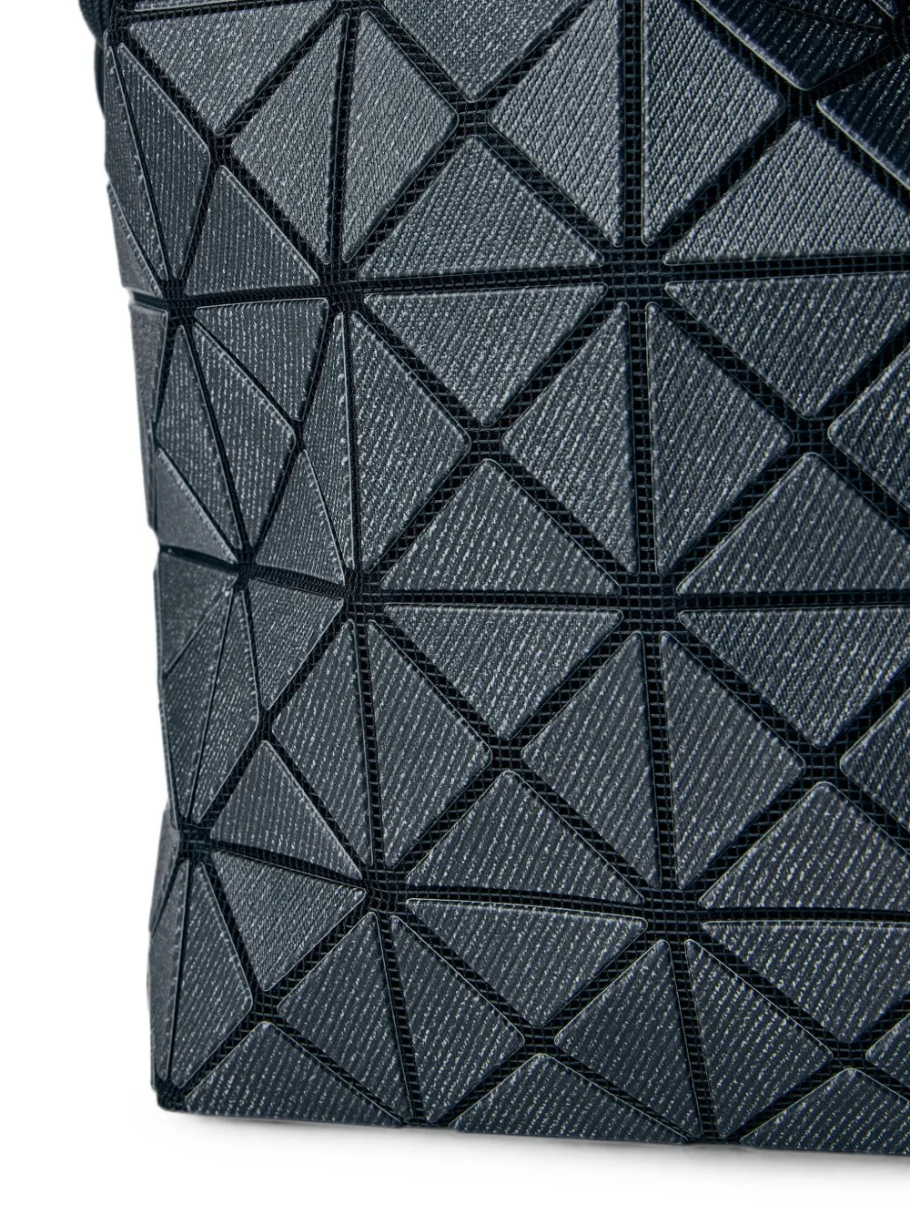 Bao Issey Miyake Wring denim schoudertas met geometrisch vlak Zwart