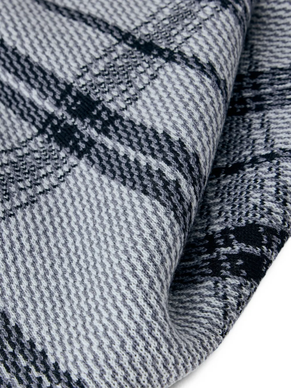 Vivienne Westwood Geruite sjaal met Orb-patroon Grijs