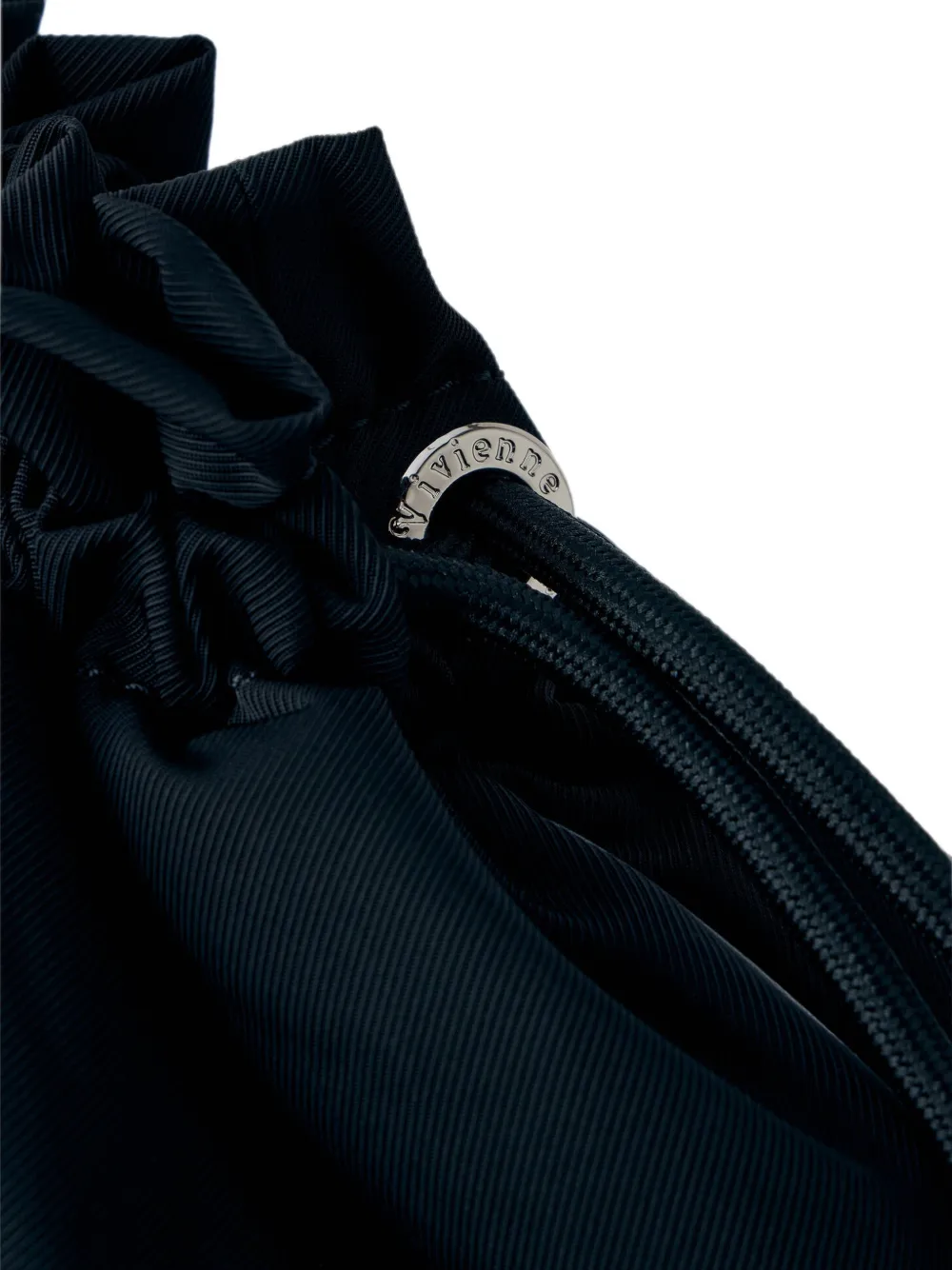 Vivienne Westwood Bucket-tas met trekkoord en logo-embleem Zwart