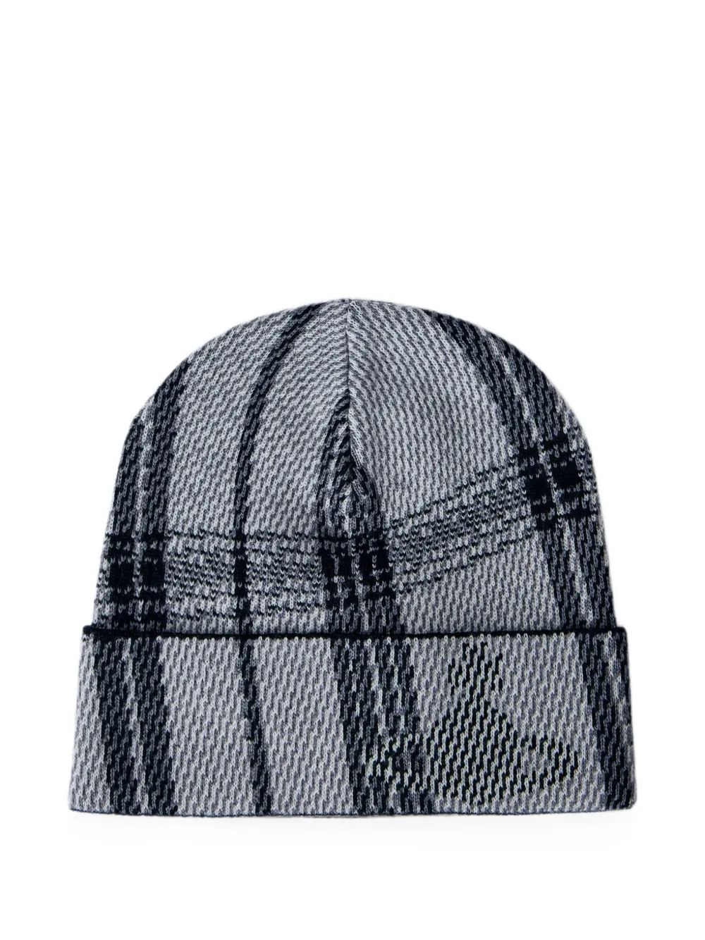 Vivienne Westwood tartan beanie - Nero