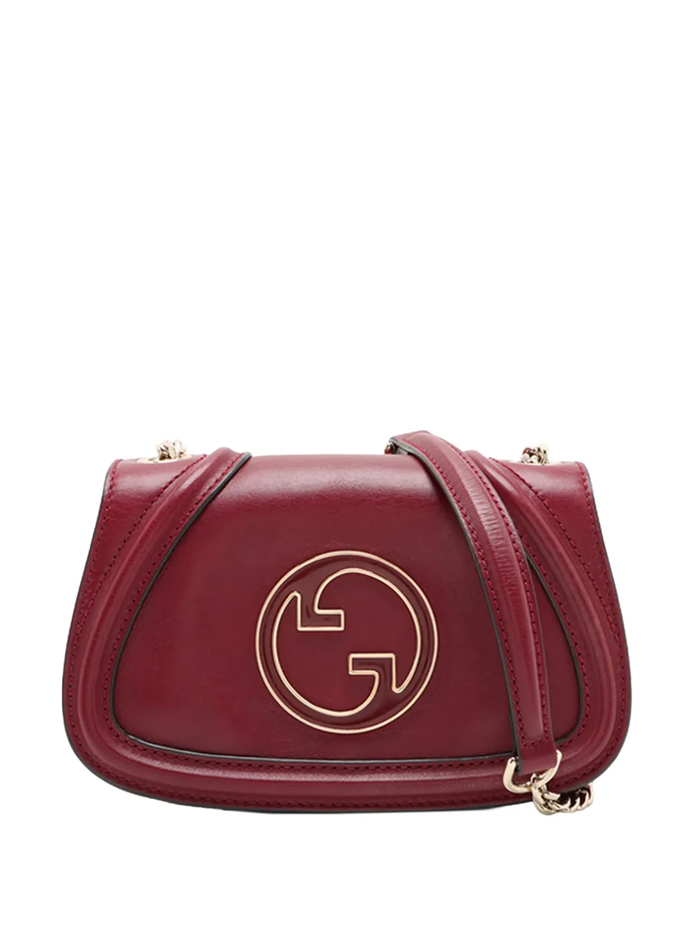 Gucci Pre-Owned 2016-2026 Calfskin Blondie Chain crossbody bag - Rot