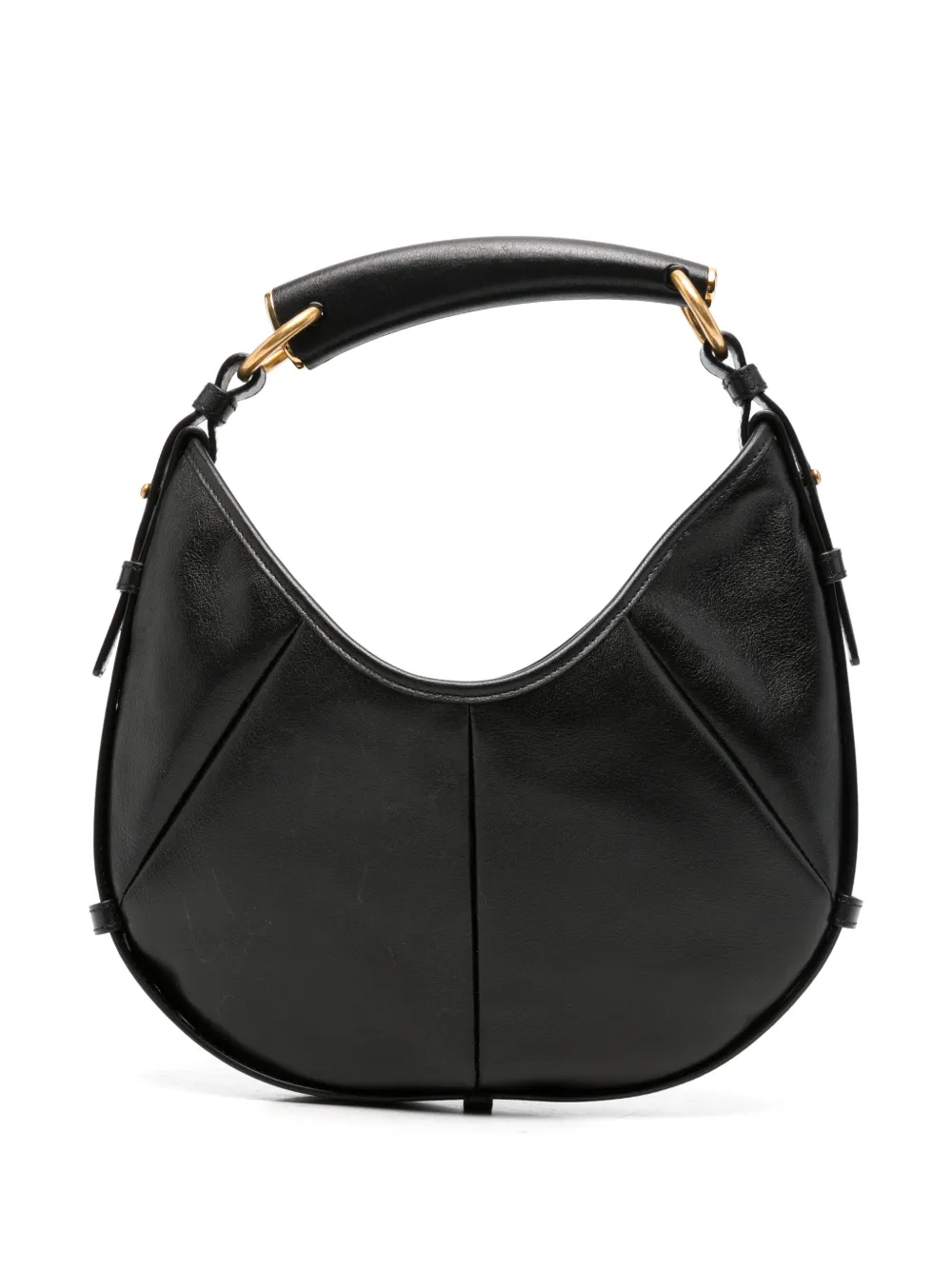 Saint Laurent small Mombasa leather tote bag - Schwarz