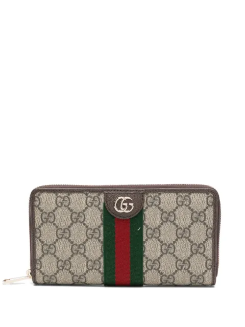 Gucci zip around wallet 