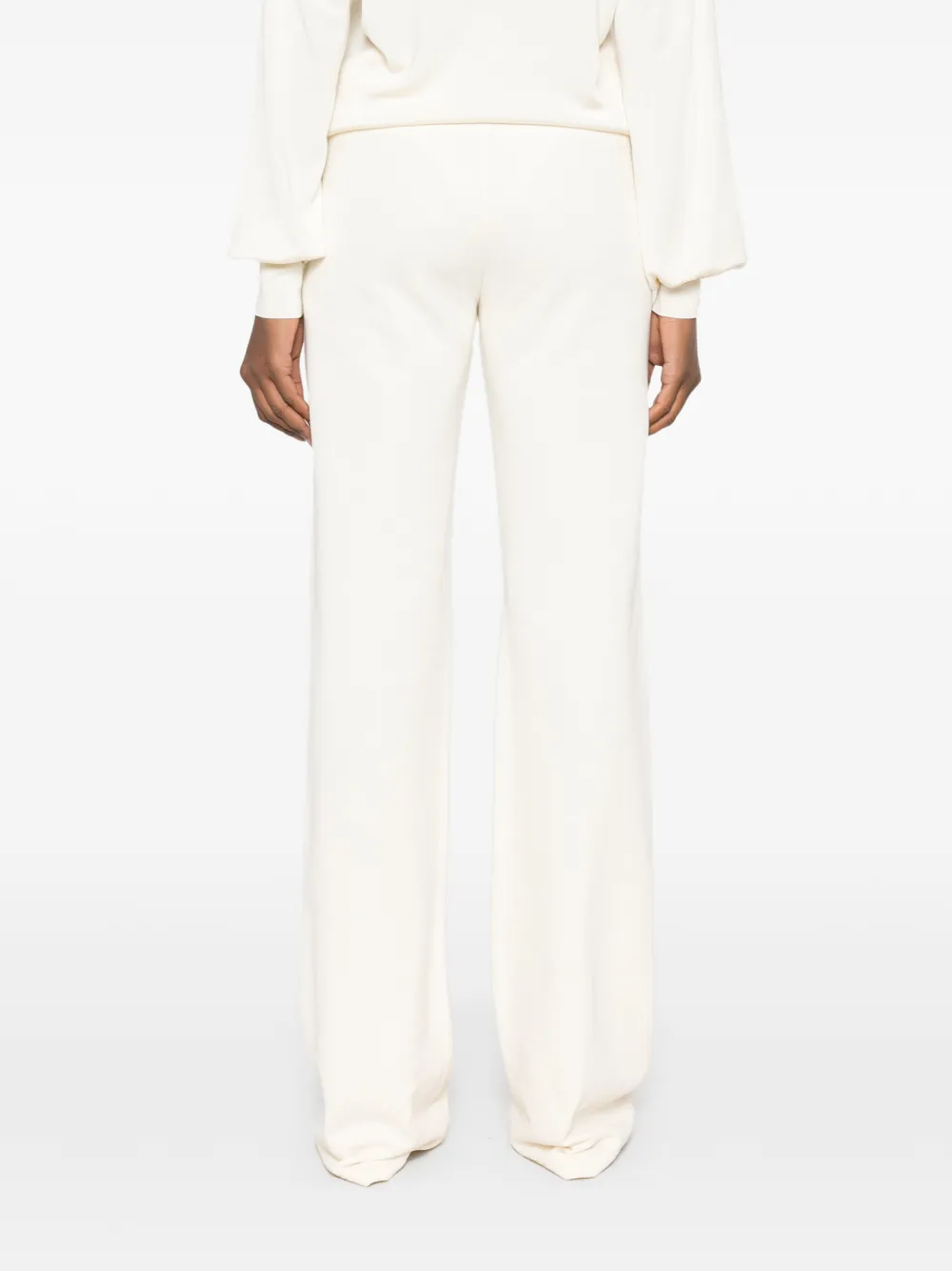 Balenciaga back low waist sweatpants in cream Beige