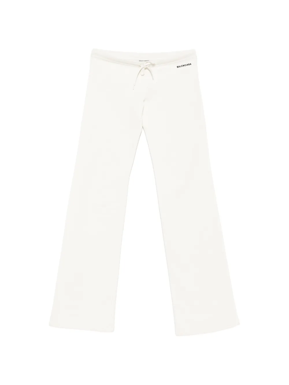 Balenciaga logo-embroidery track pants - Toni neutri