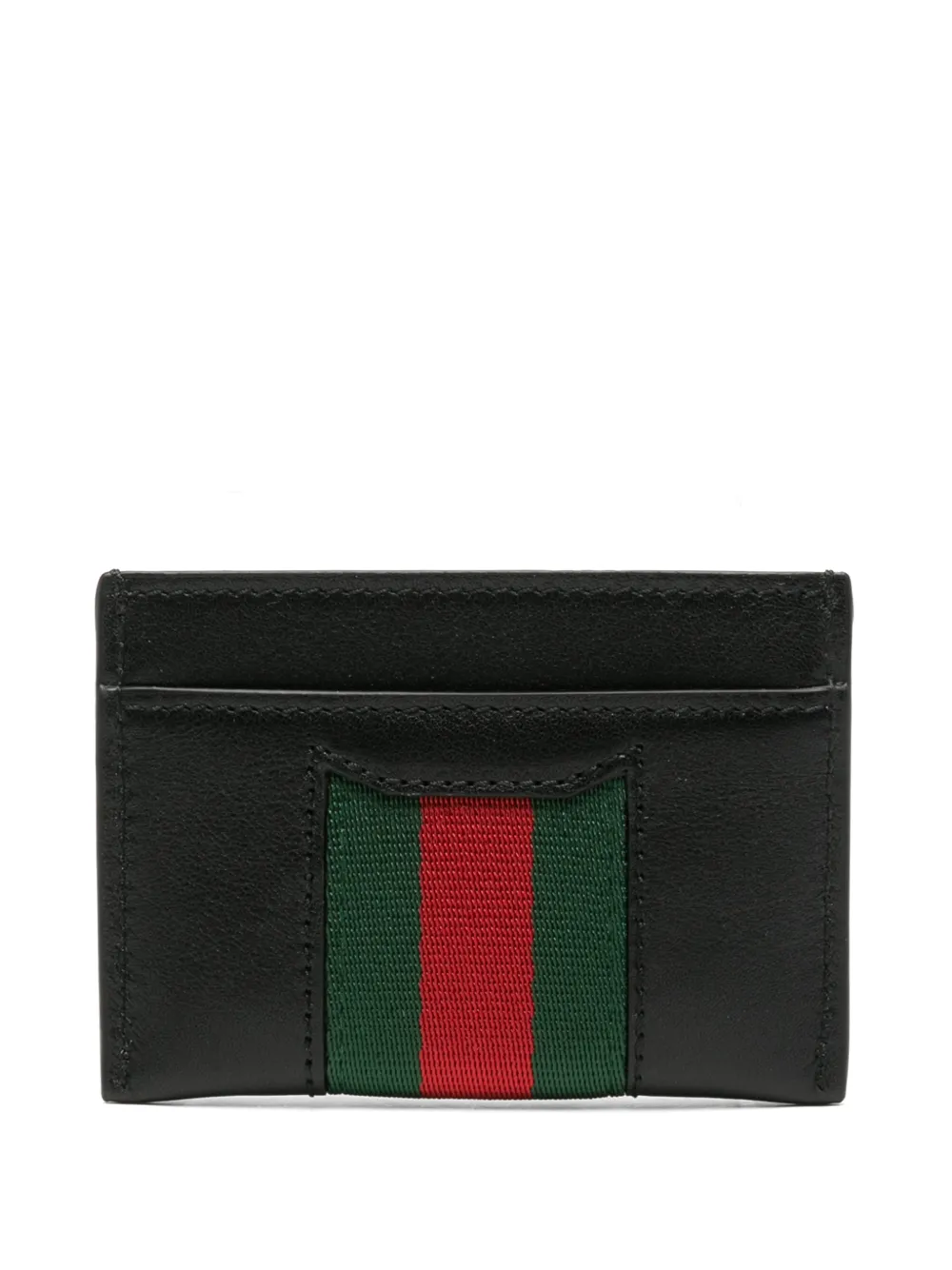 Gucci Horsebit Web pasjeshouder Zwart
