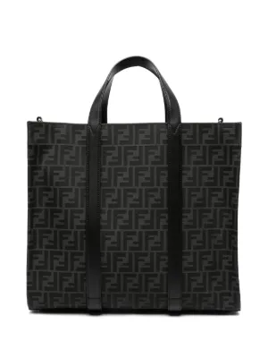 Fendi FFロゴトートバッグ FENDI FF jacquard-motif Tote Bag | Brown | FARFETCH GR