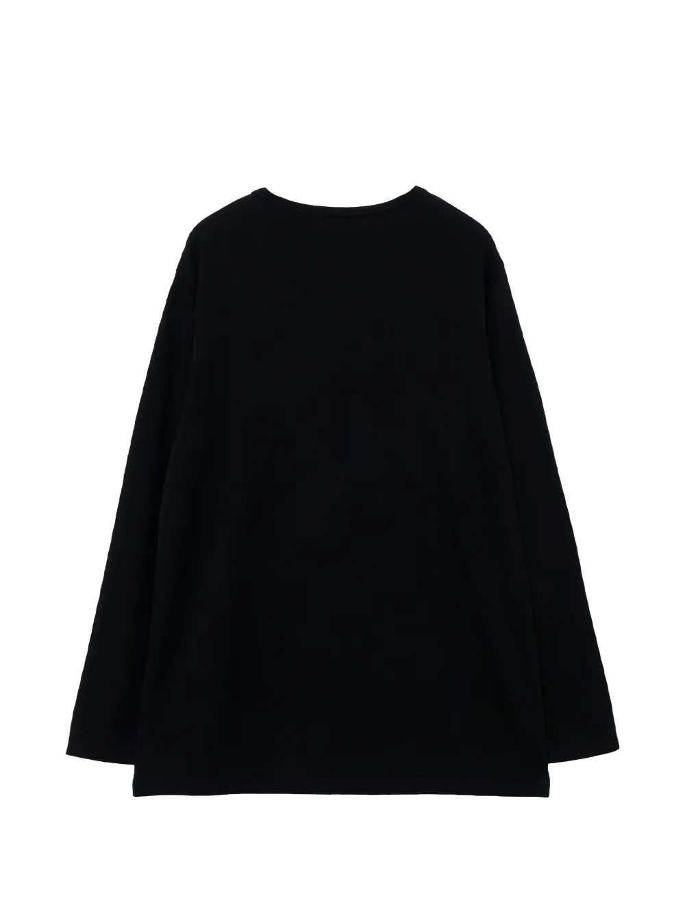 Yohji Yamamoto long-sleeve sweater Zwart
