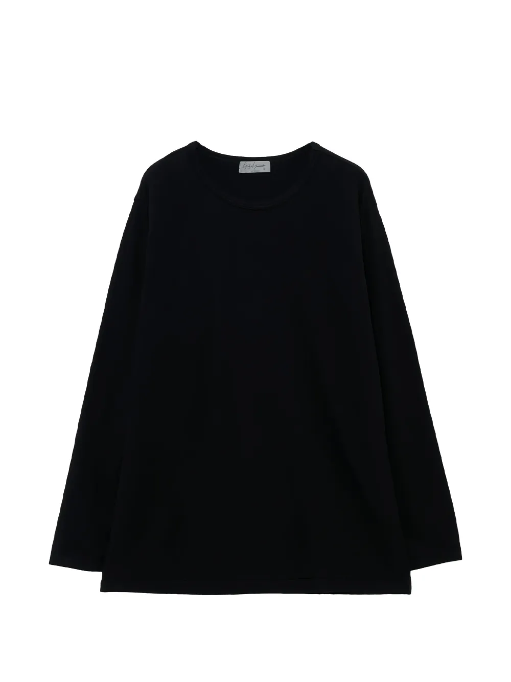 Yohji Yamamoto long-sleeve sweater Zwart