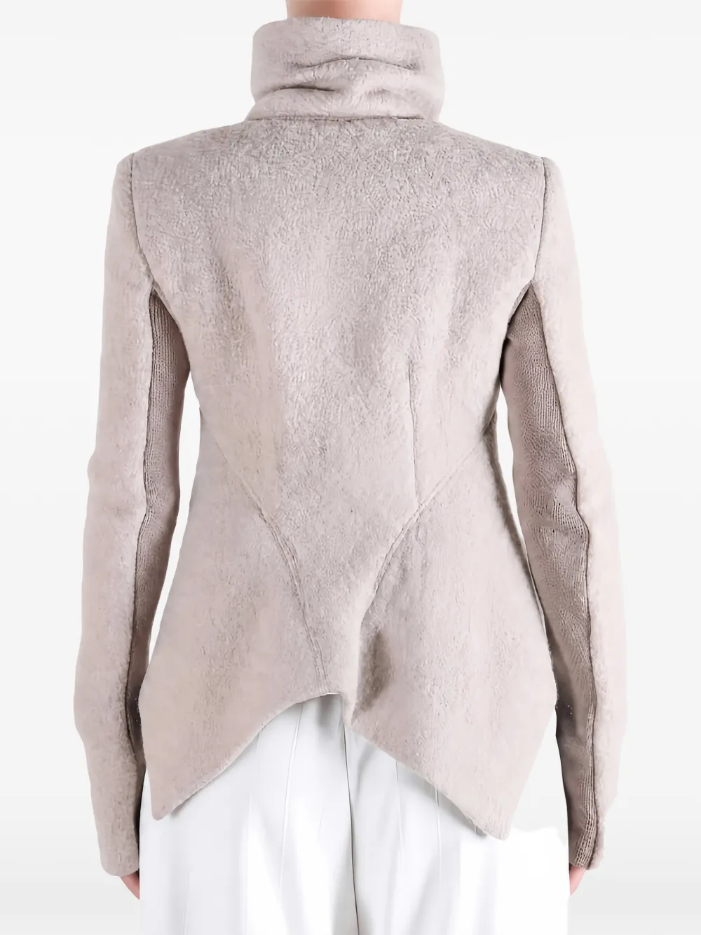 Rick Owens Naska jack met knopen Beige