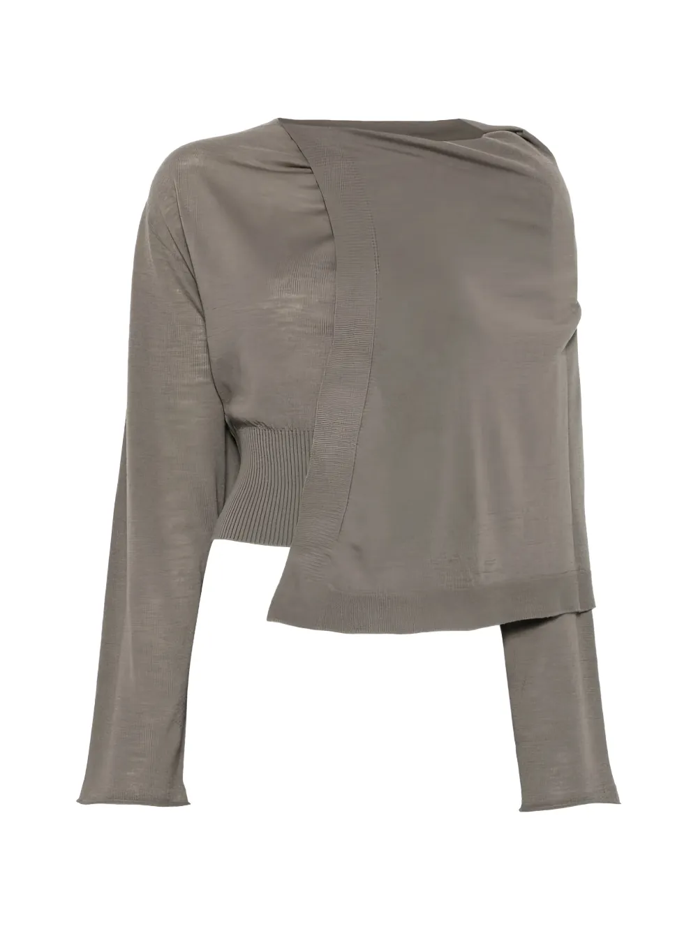 Rick Owens Scarf top Grijs