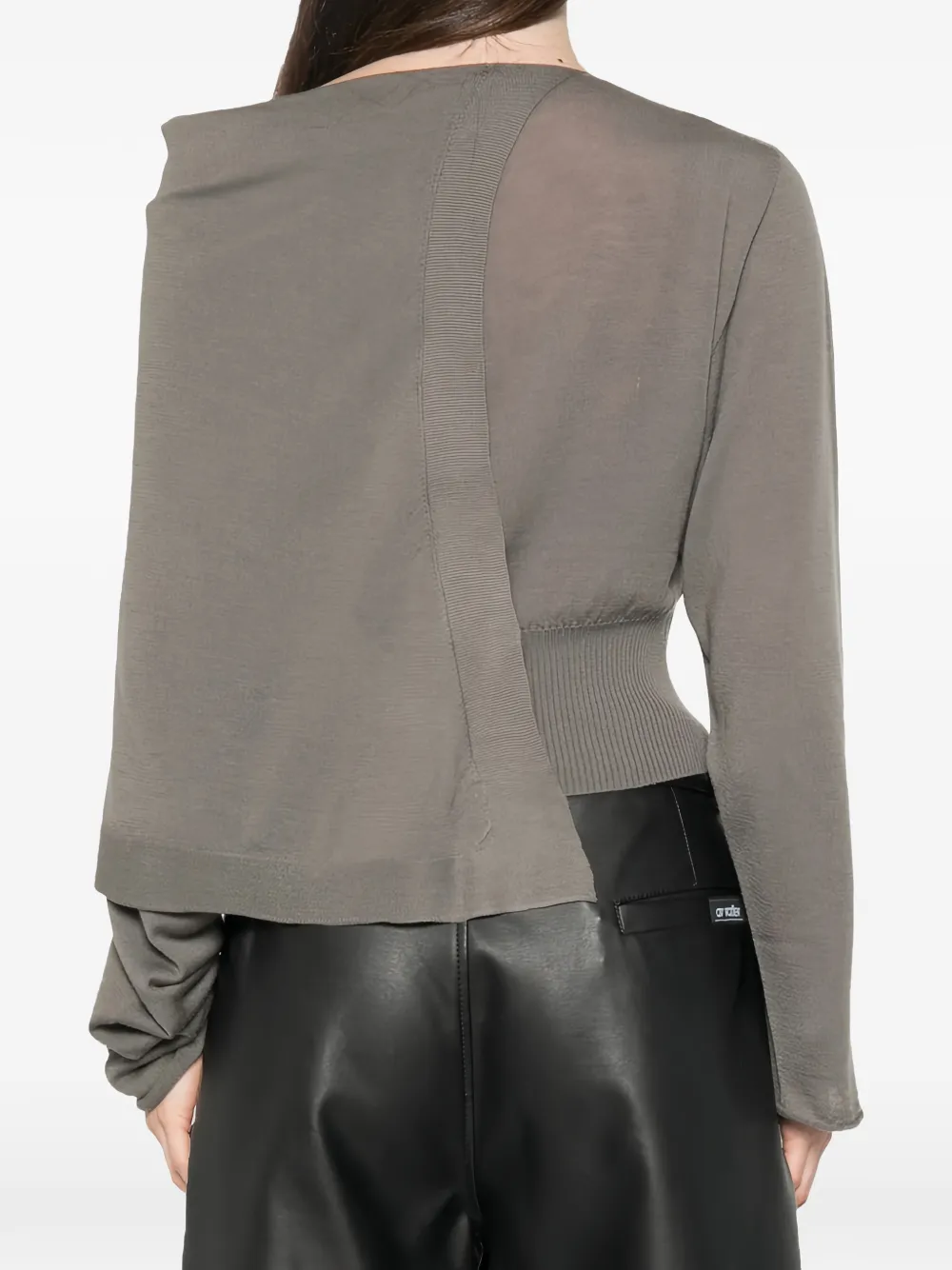 Rick Owens Scarf top Grijs