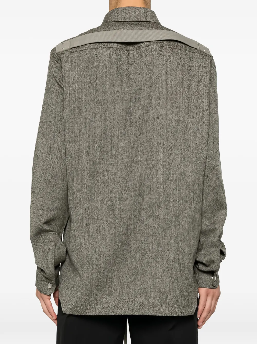 Rick Owens melange outershirt Grijs