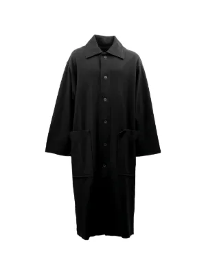 Yohji Yamamoto プリント コート | ブラック | FARFETCH JP
