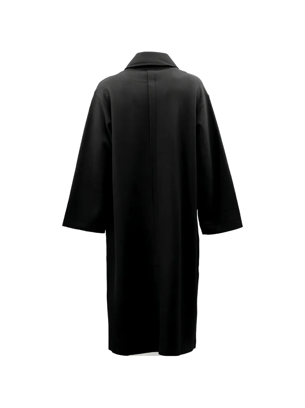 Yohji Yamamoto Jas met knoopsluiting en opgestikte zak Zwart