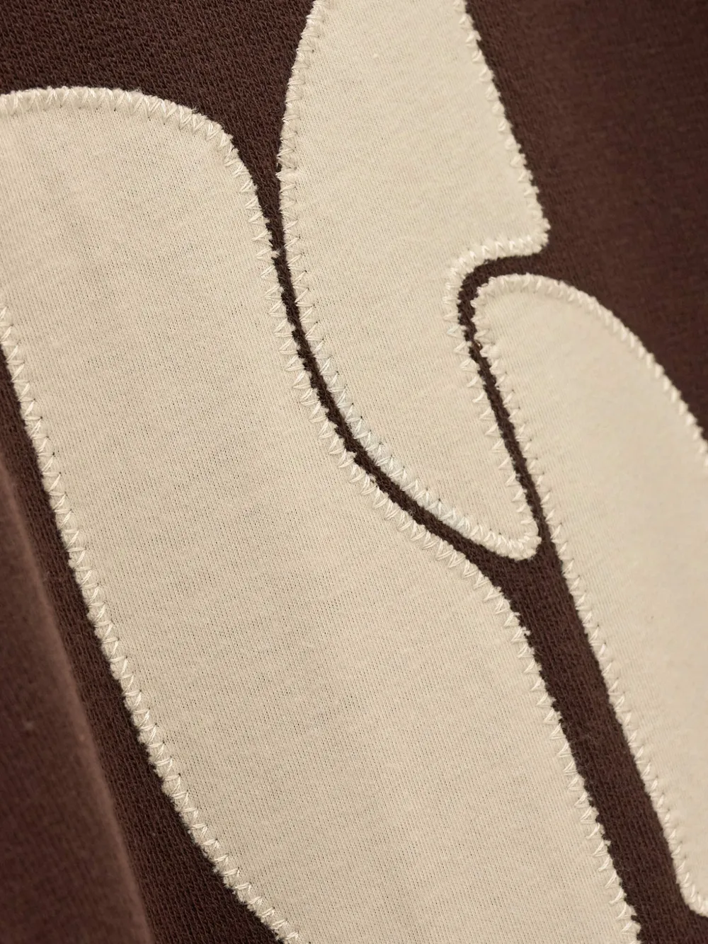 Ba&Sh Bart sweater met logo-patch Bruin