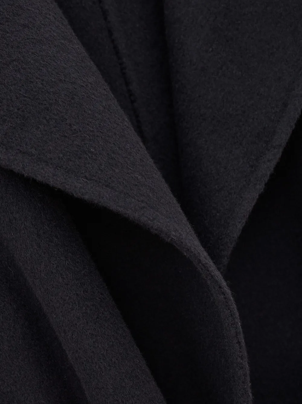 Ba&Sh Kate jas met gestrikte taille Zwart
