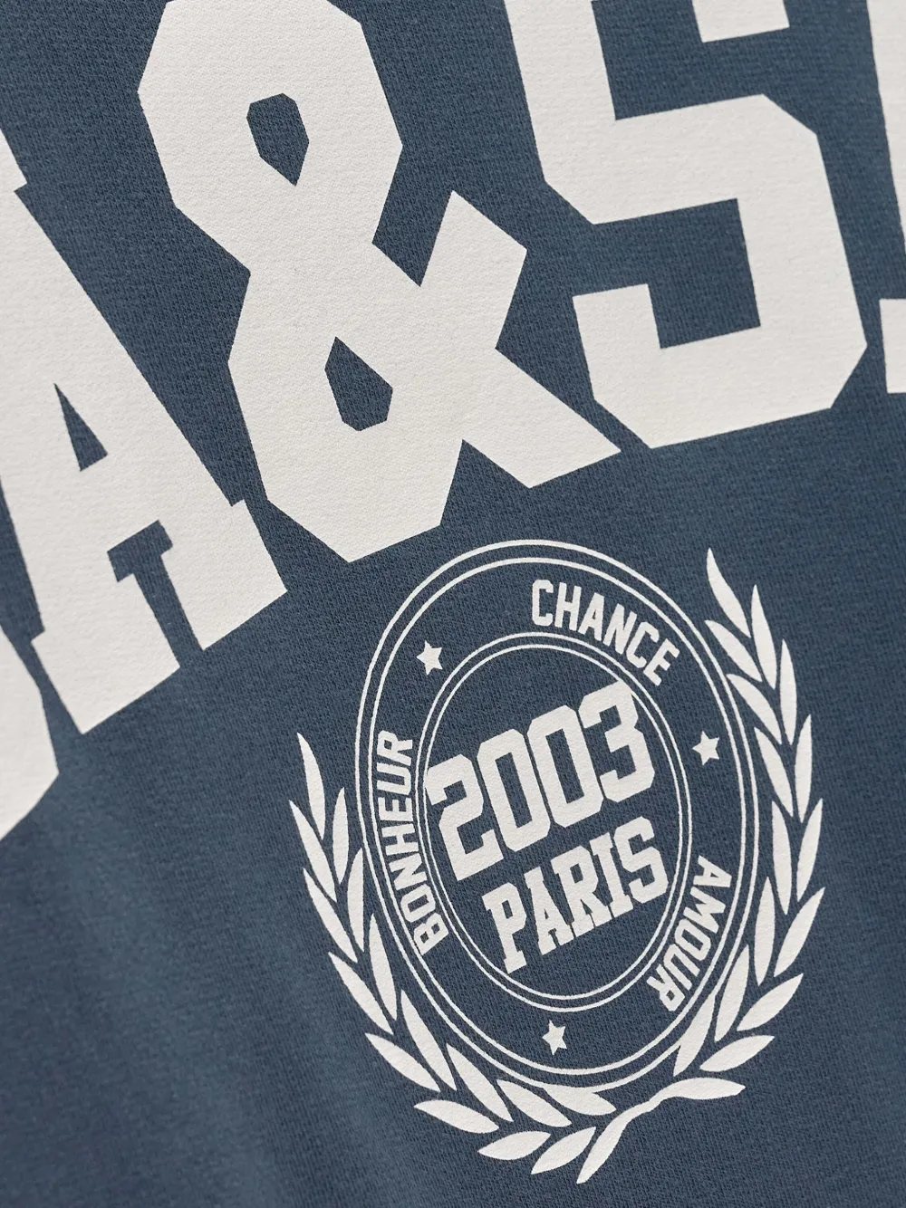 Ba&Sh Benjamin sweater met logoprint Blauw