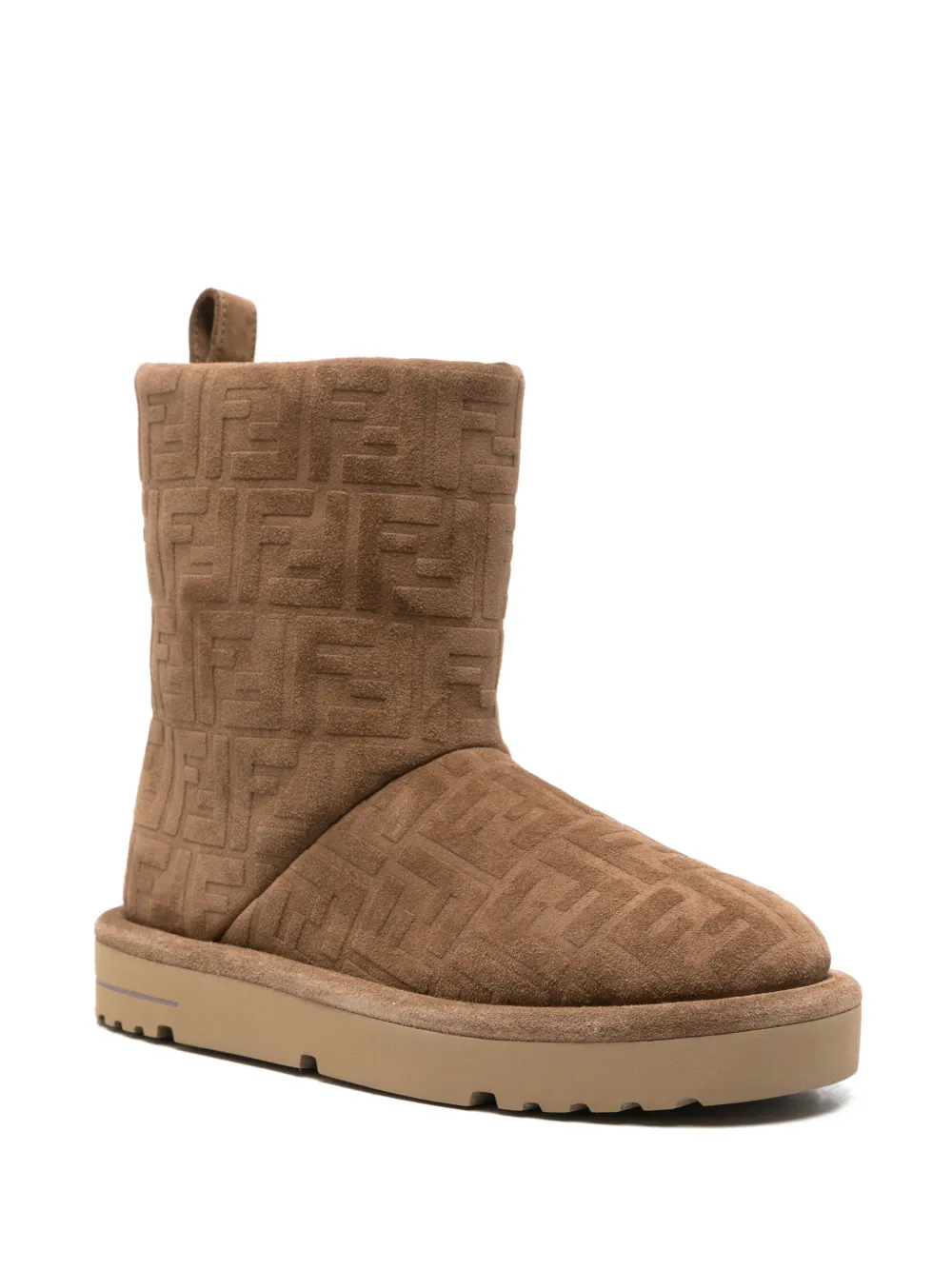 FENDI Apres Chic boots Bruin
