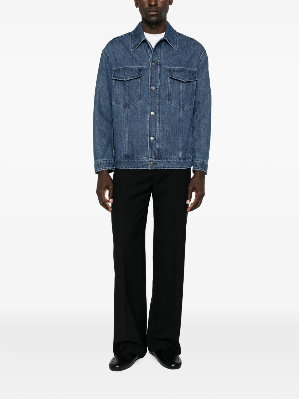 FENDI jeans jacket Blauw