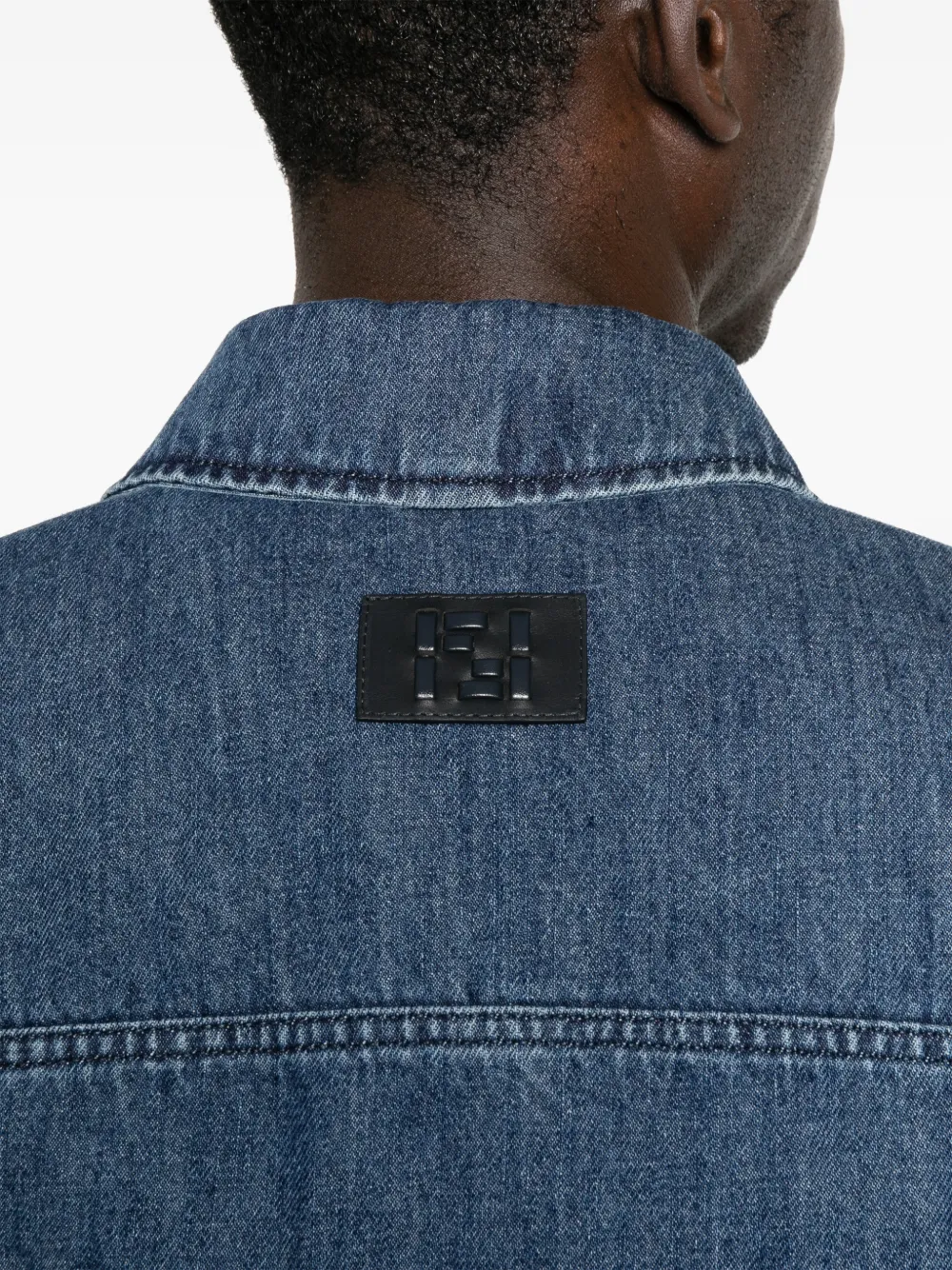 FENDI jeans jacket Blauw