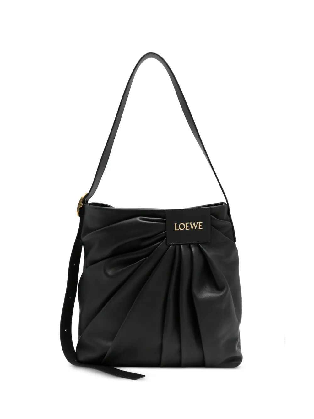 LOEWE Borsa a spalla Draped in nappa - Nero