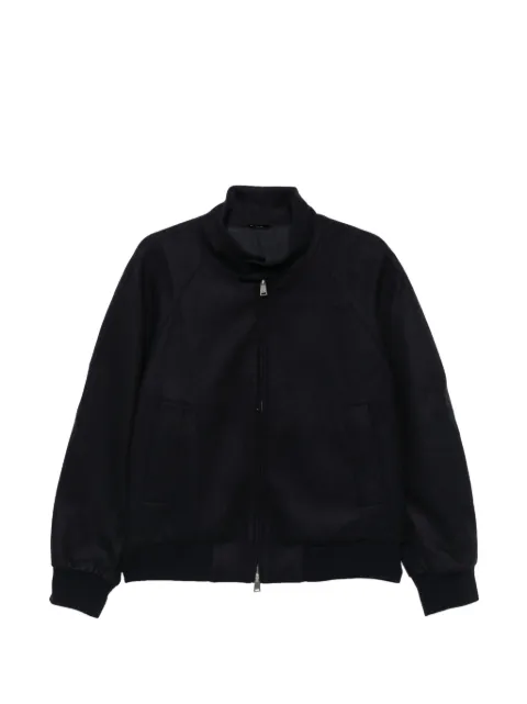 FENDI FF logo-patch blouson jacket