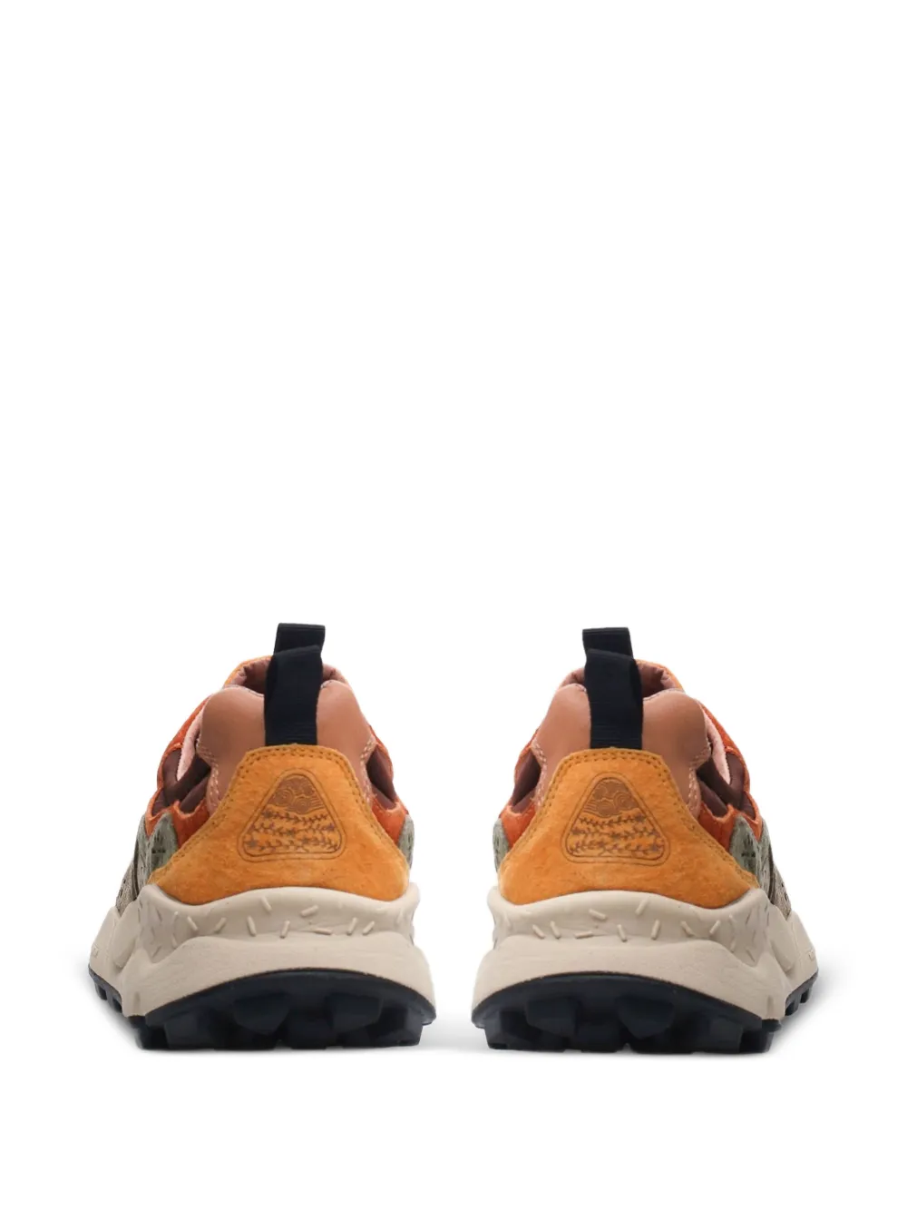 FLOWER MOUNTAIN Yamano 3 panelled sneakers Bruin