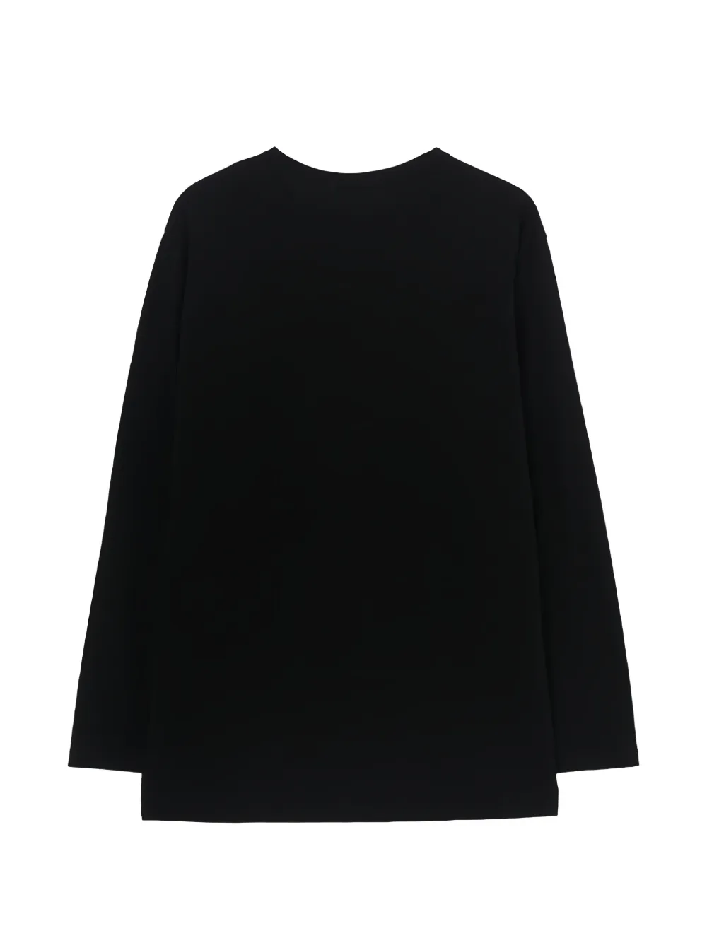 Yohji Yamamoto T-shirt met lange mouwen Zwart