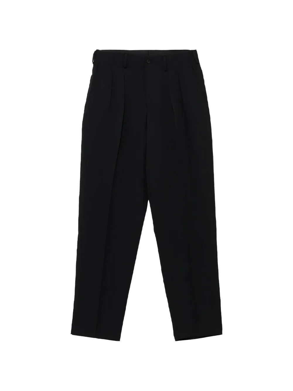 Yohji Yamamoto pleated-front straight-leg trousers