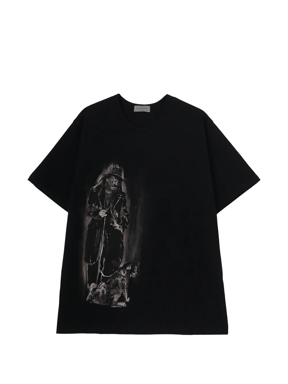 Yohji Yamamoto graphic-print T-shirt - Nero