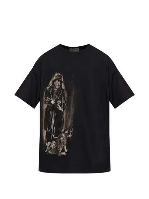 Yohji Yamamoto graphic-print T-shirt