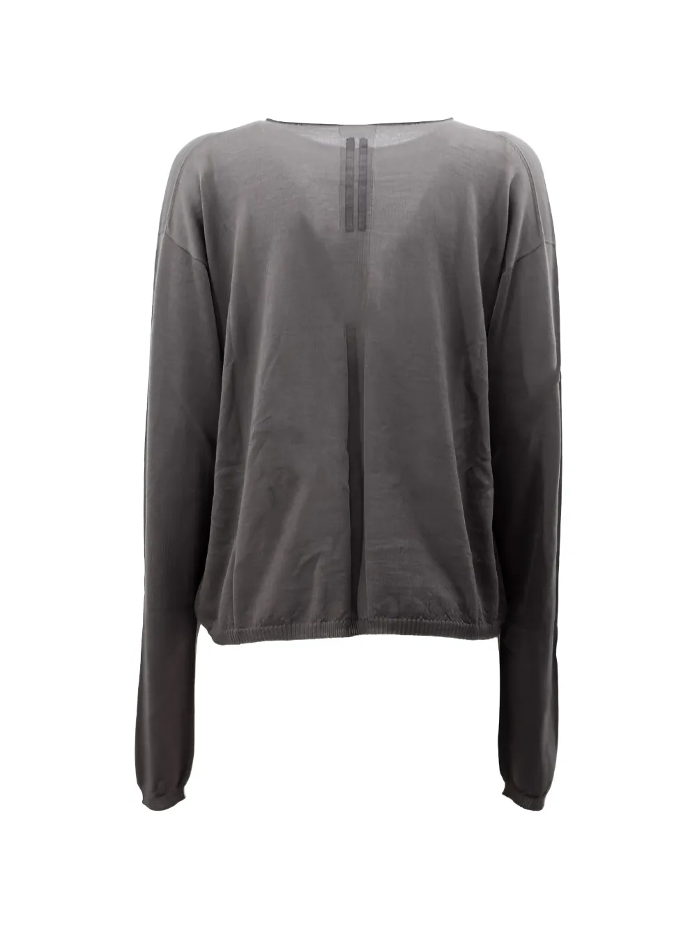 Rick Owens seam-detail sweater Grijs
