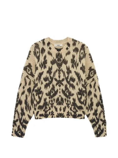 Ba&Sh ikat-intarsia crew-neck knit