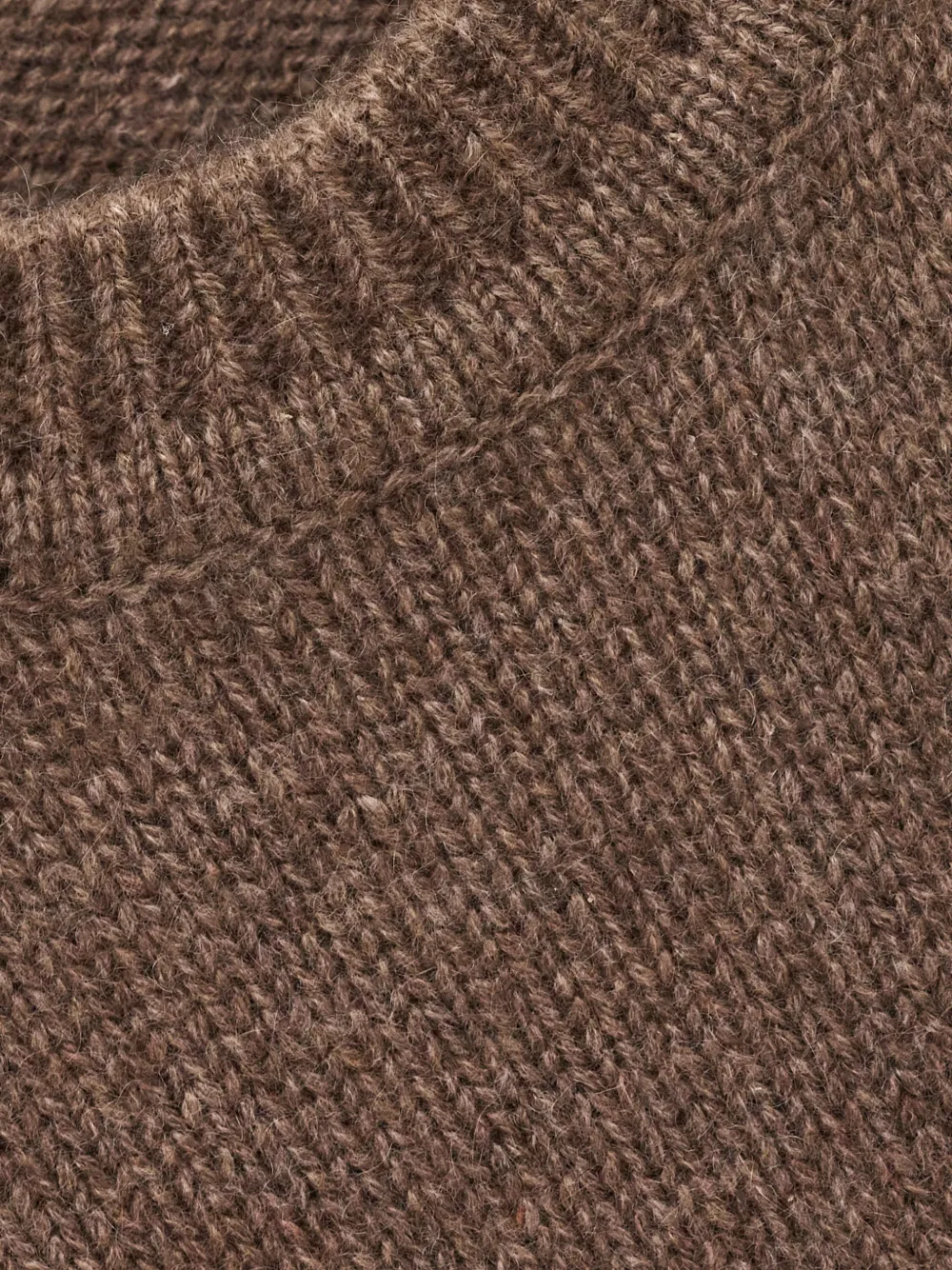 Ba&Sh Trui met geribbelde afwerking en ritsdetail Bruin