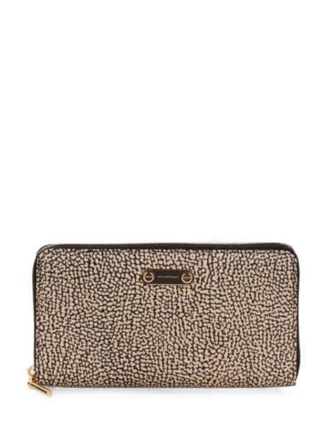 Borbonese zip-around wallet