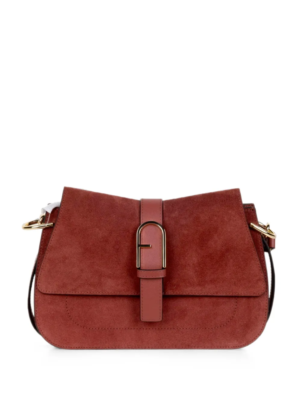 Furla leather shoulder bag - Rot