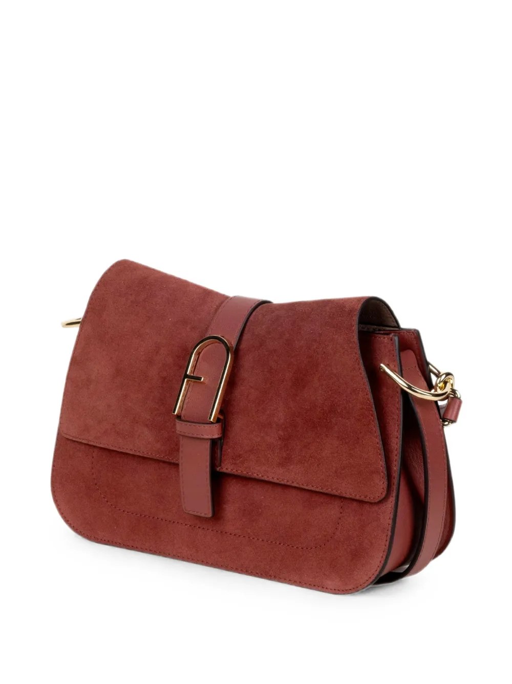 Furla Leren schoudertas Rood