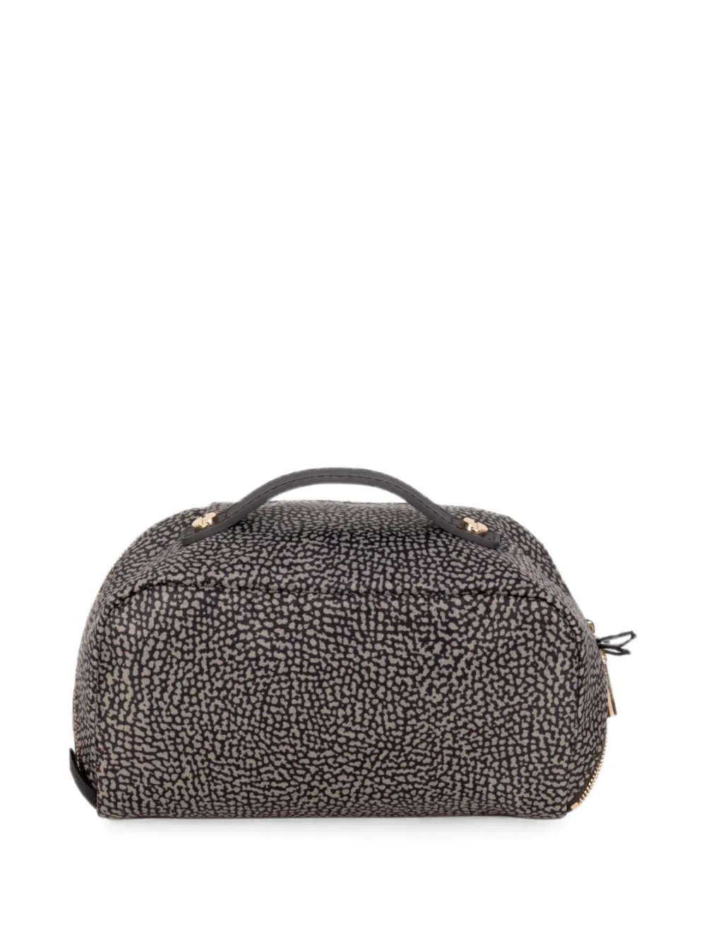 Borbonese Clutch met O.P. print Grijs