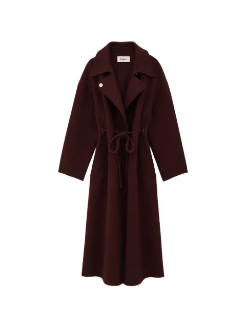 Ba&Sh Kate tie-fastening notched-lapels coat