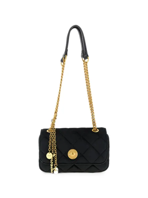 TWINSET quilted velvet shoulder bag