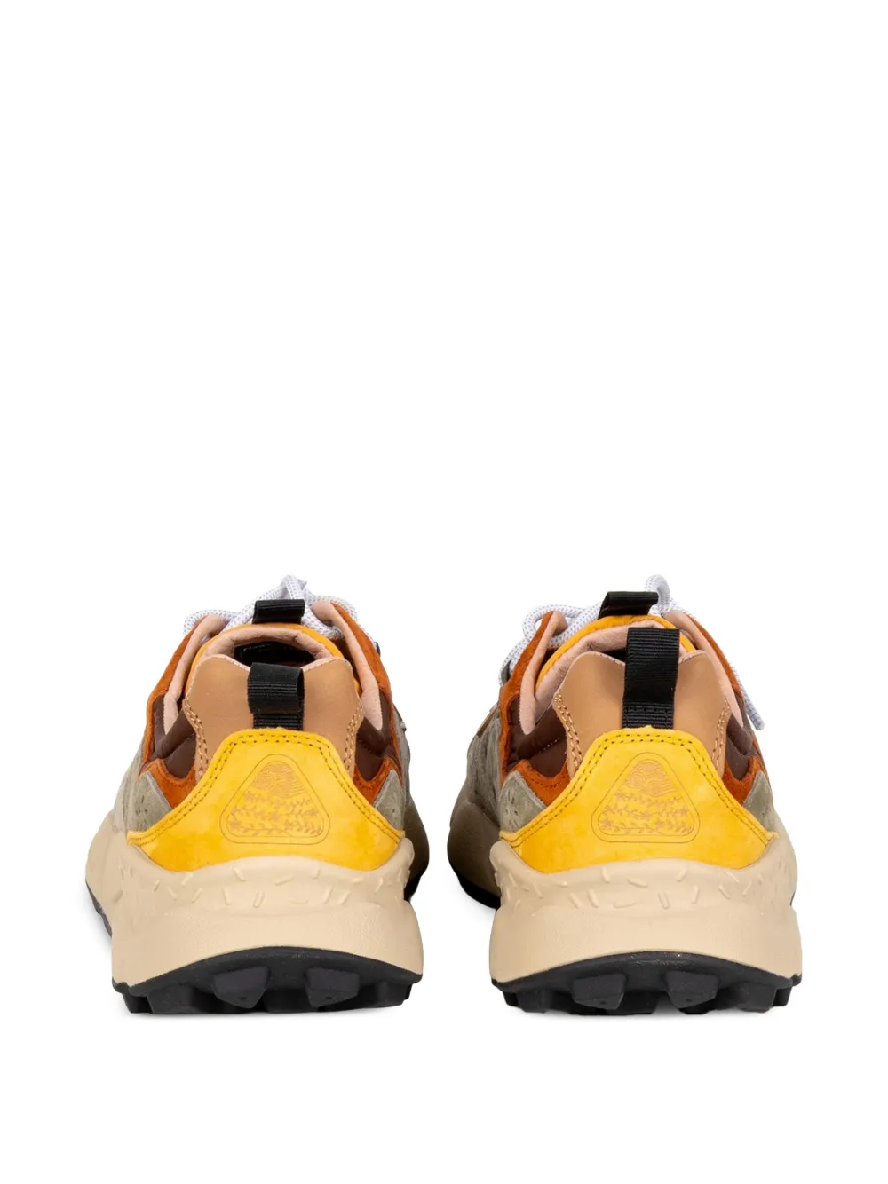 FLOWER MOUNTAIN Yamano panelled sneakers Bruin
