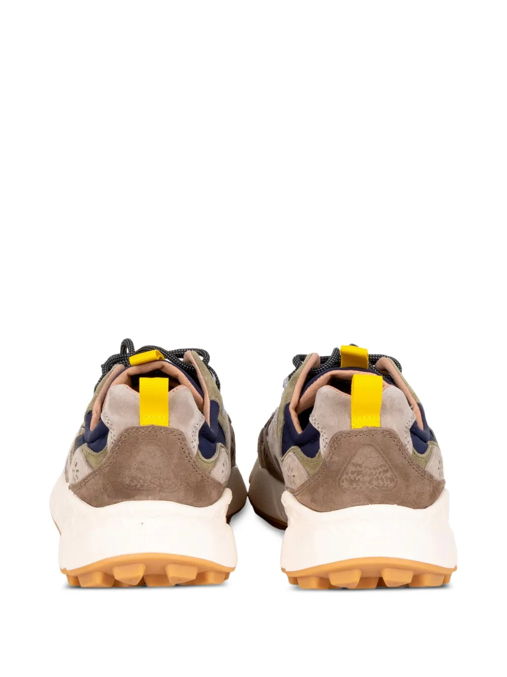 FLOWER MOUNTAIN Yamano 3 panelled sneakers Bruin