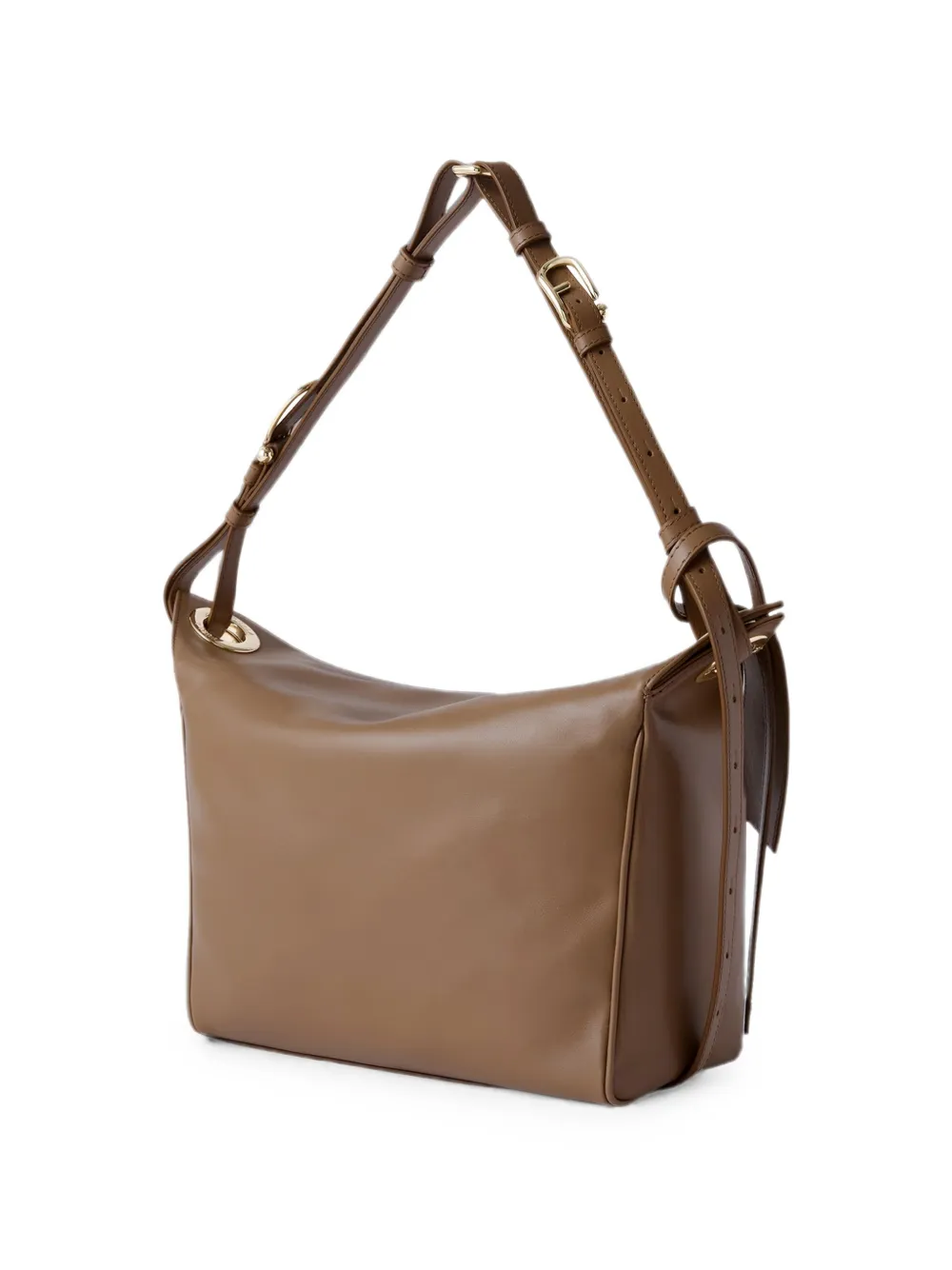 Furla leather shoulder bag - Braun
